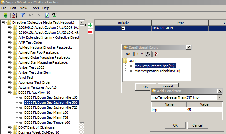 Popup editor